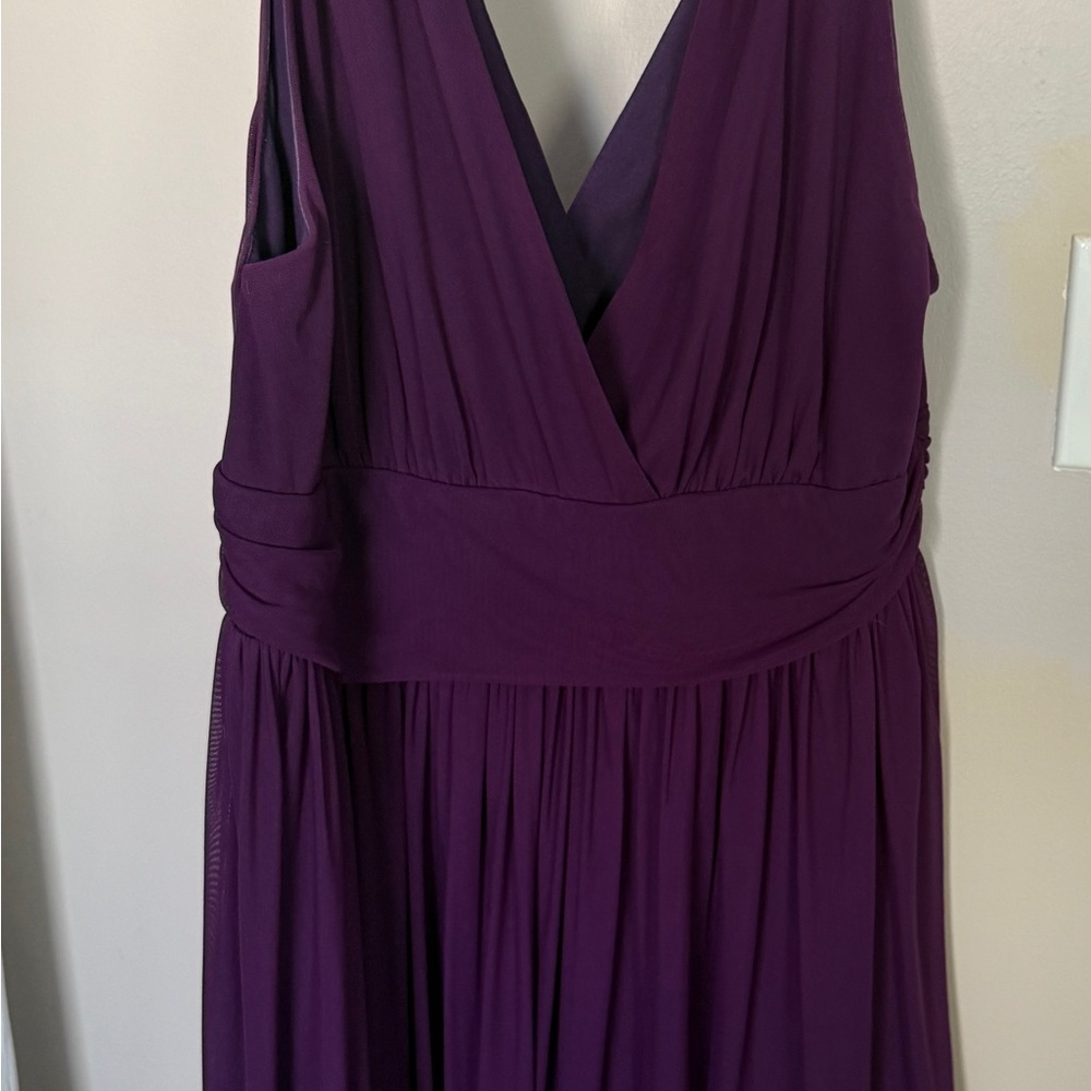 Ever Pretty Deep Purple Backless Dress